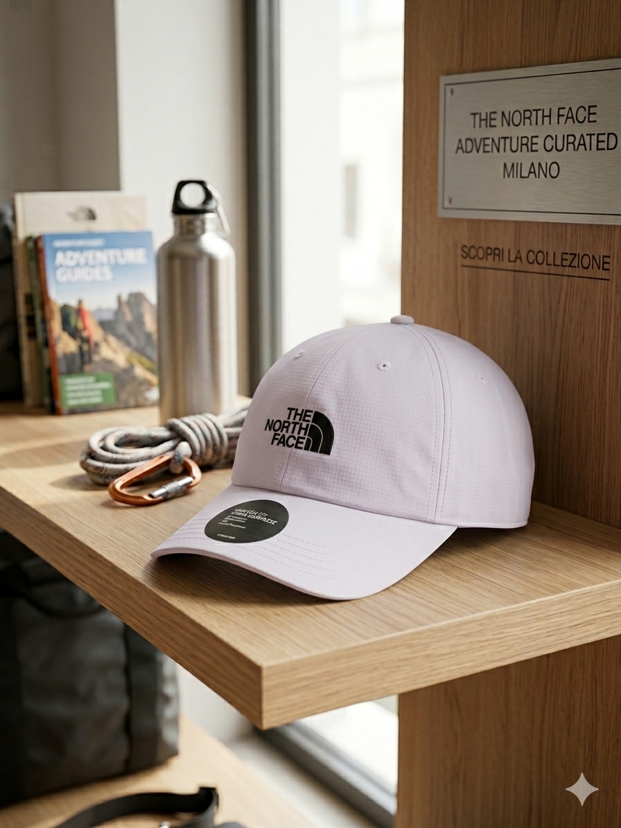 Casquette The North face imperméable blanc