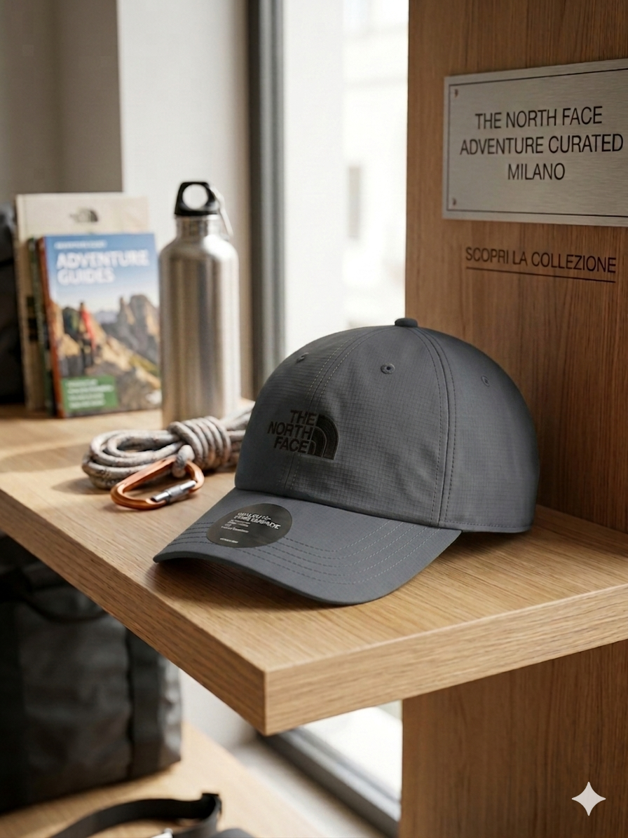 Casquette The North face imperméable gris