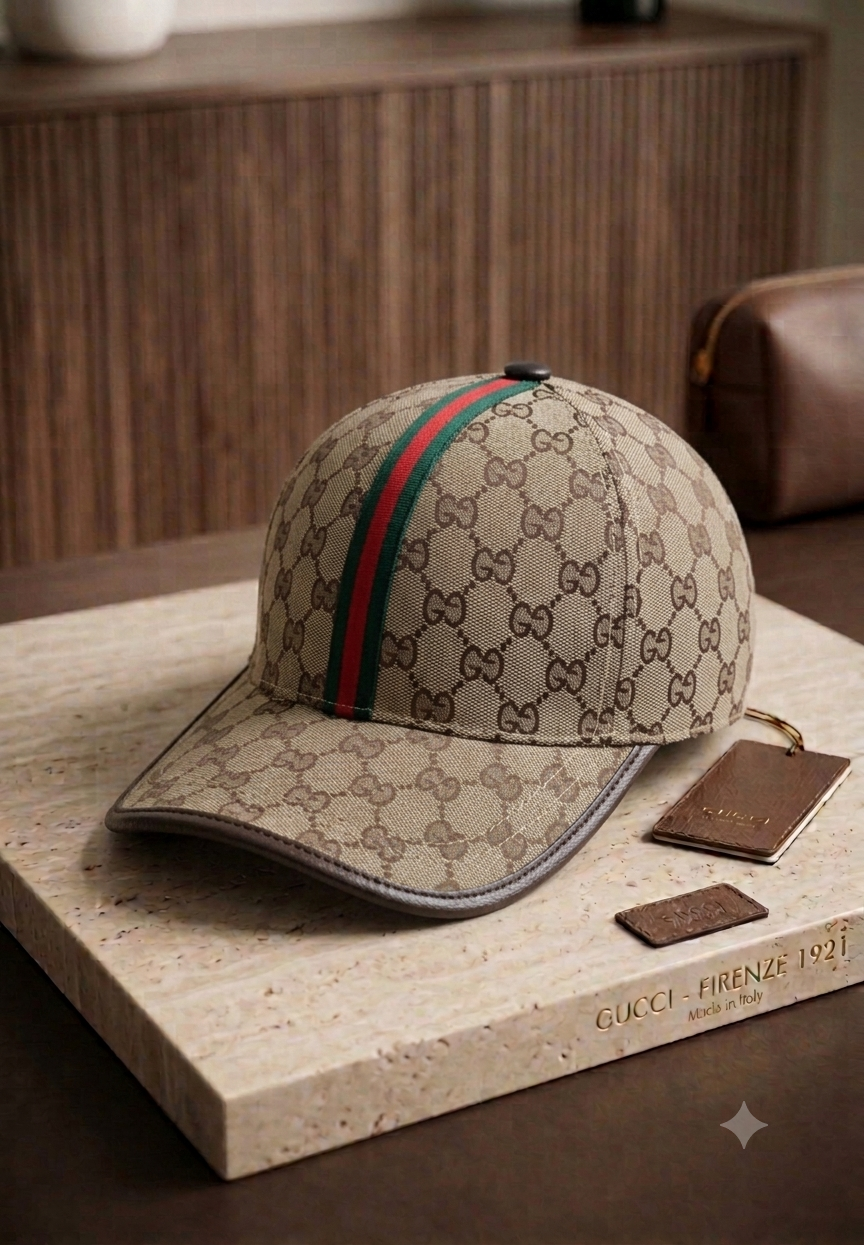 Gucci tricolore beige