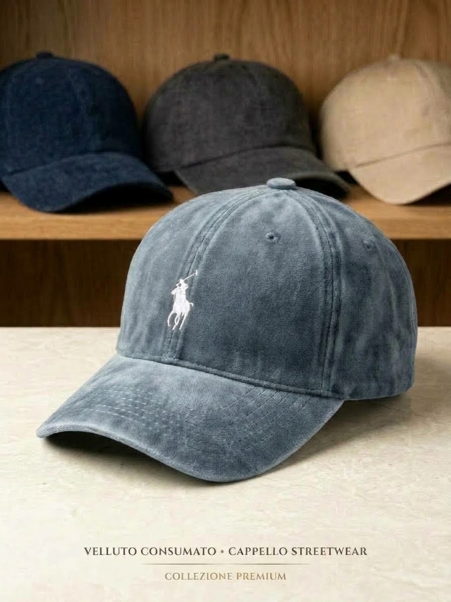 Polo vintage gris