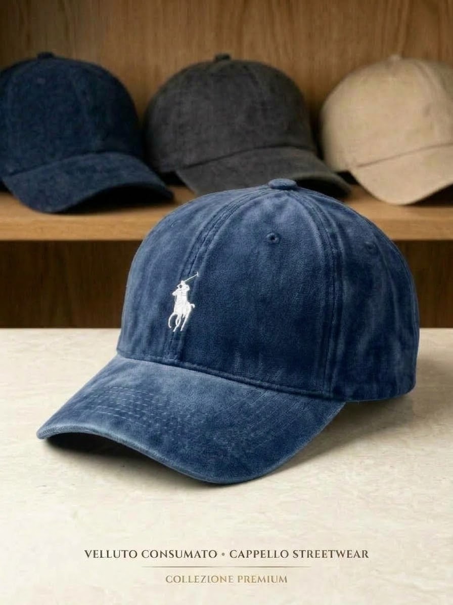 Polo vintage blue